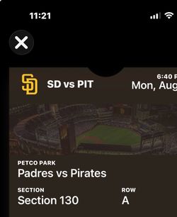 Padres tickets