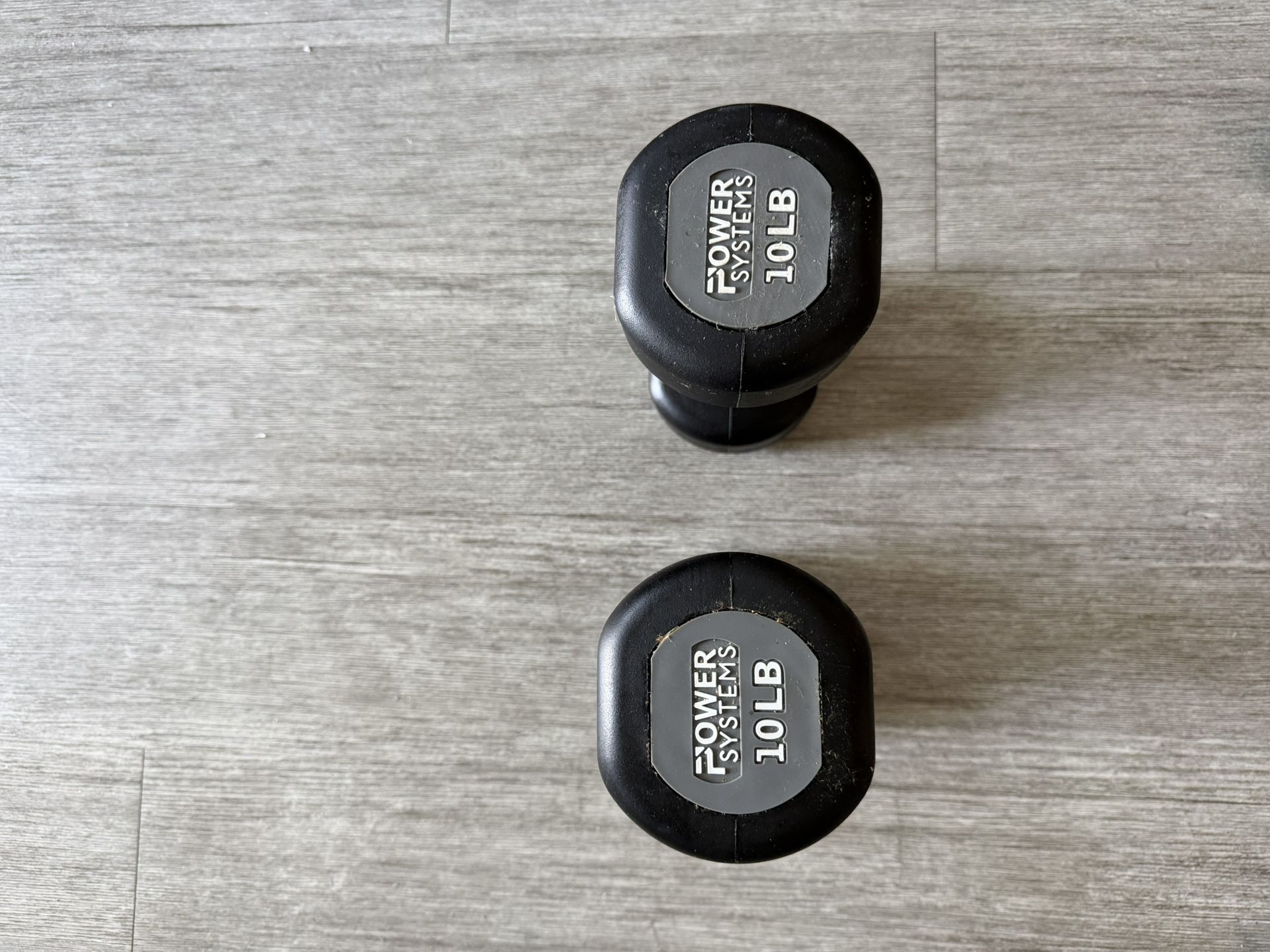 POWER SYSTEMS Urethane Premium 10 LB Dumbbells