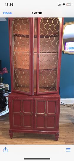Vintage china cabinet