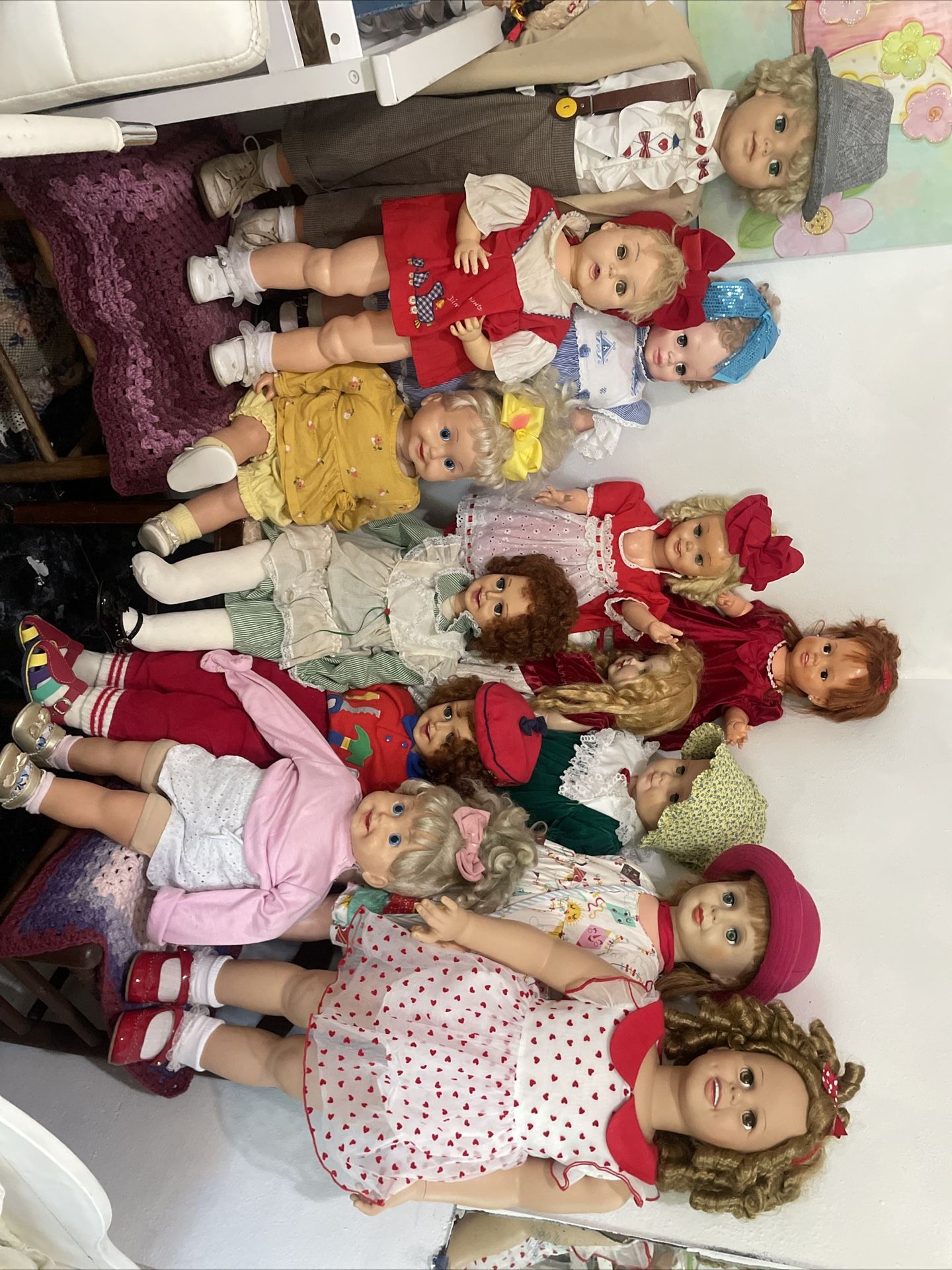 Vintage Dolls Different Prices Houston Tx