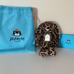 Jellycat Luxe Cobblehop Bunny - Ruby Cruiser Exclusive Plush BNWT