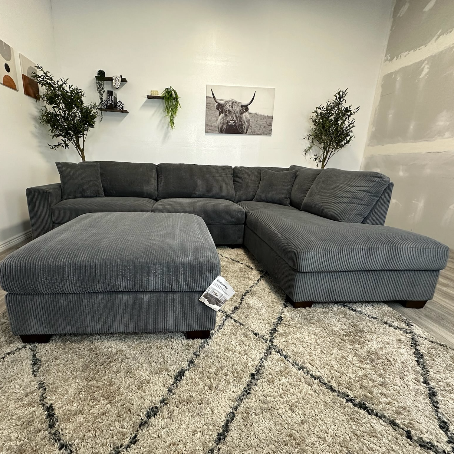 Sectional Couch Corduroy Free Delivery