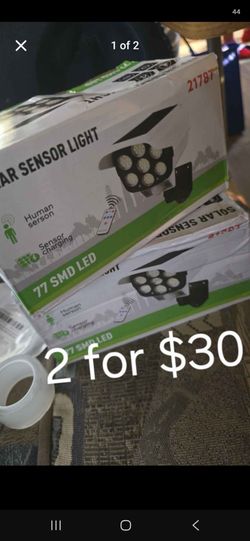 Solar outdoor lights