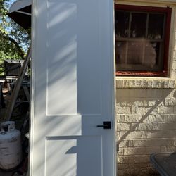 30”x96”prehung 2 Panel Door