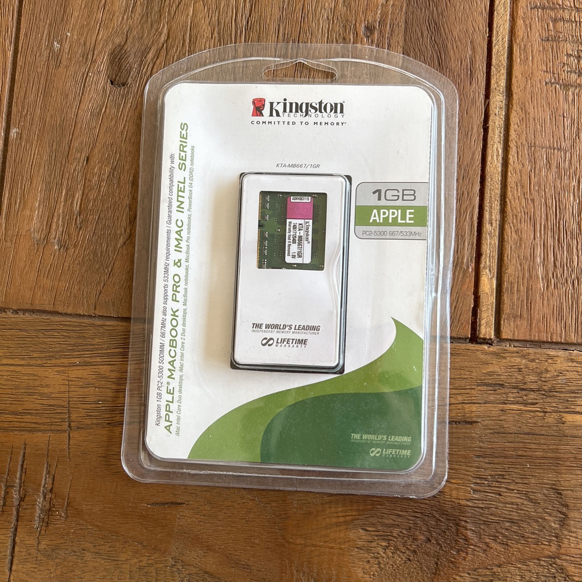 1GB Memory Card For Apple MacBook Pro