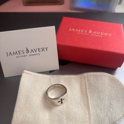 James Avery crosslet Ring 7