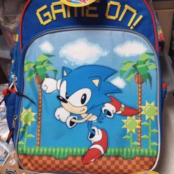 Sonic The Hedgehog Backpack 