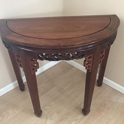 Rosewood Console Table. 