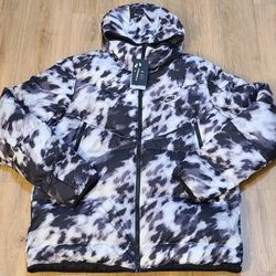 Nike Puffer Bomber Hoodie Jacket Size XL And 4XL For Men 