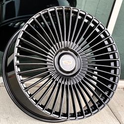 26” Wheels For Cadillac. Comes With Floating Cap 
