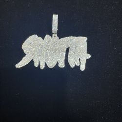 💎 VVS PASS DIAMOND TESTER Start your own Custom 3 inch Pendant 