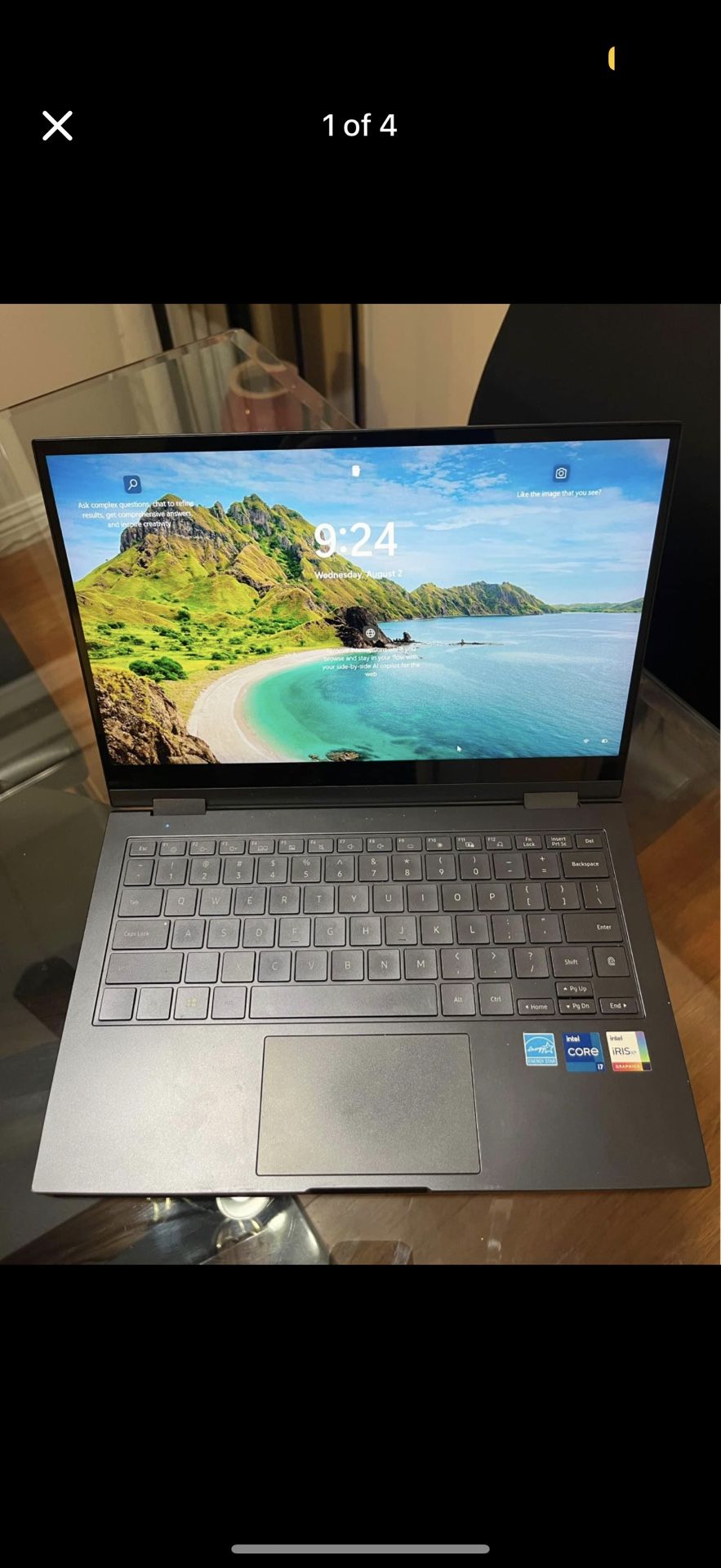 Samsung Galaxy Book Flex 2 13.3" - Mystic Black