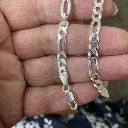 Real 925 Sterling Silver Bracelet $47’ $45’ $43