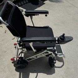 Foldawheel Folding Electric Wheelchair With Carry Bag