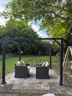 unassemble - Gazebo ready for pick up