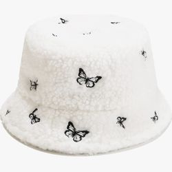 Plush Butterfly 🦋 Bucket Hat 