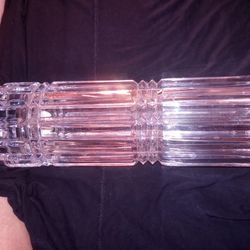 Vintage Tall Lead Crystal Vase