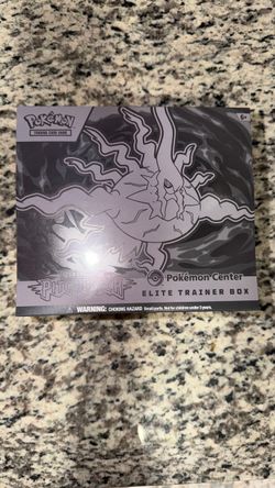 Pokémon Center Pitch Black Pokemon Center Elite Trainer Box