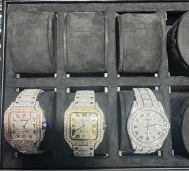 Moissanite diamond watches