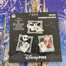 Nightmare Before Christmas Pin Set$20