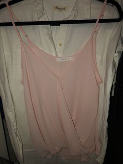 Blush pink blouse. Size SMALL