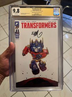 The Last Ronin Whatnot Virgin Triple Signed Transformers Skottie Young Variant Signed CGC Comic Books TMNT Spider-Man Batman He-Man Thundercats