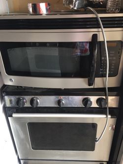 Stove microwave