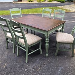 Table And 6 Chairs 