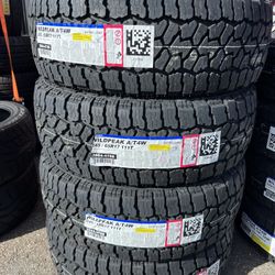245/65/17 New Falken Wildpeak AT4W New Tires Installed And Balanced Included