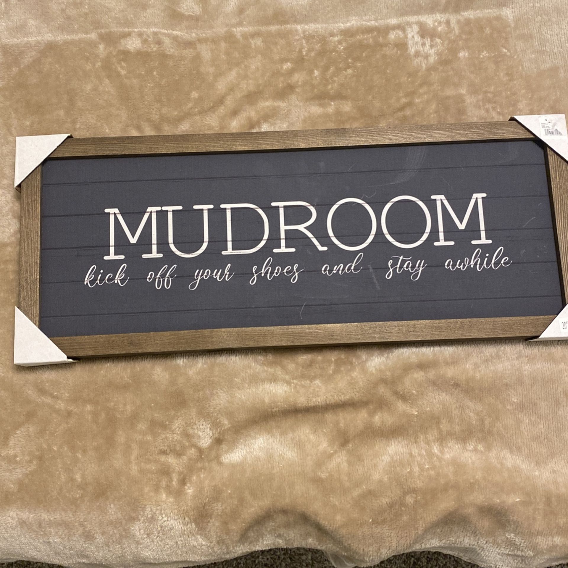 Mudroom Sign