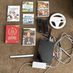 Nintendo Wii System + Games!!