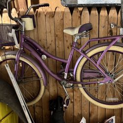 Girls Beach Cruiser Bike