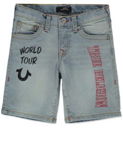NWT True Religion Ricky Relaxed Straight Shorts Size 5 Retail $69