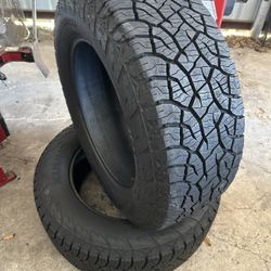 295-60-20=Takeoffs KUMHO Pair balance installation included $285Pair
