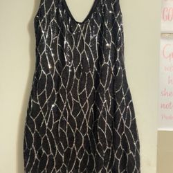 Black Sparkly Dress