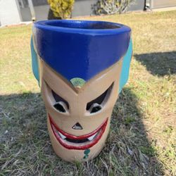 Large Heavy Concrete Tiki Garden Or Tiki Bar Statue