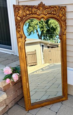 OLD GOLD PRETTY MIRROR