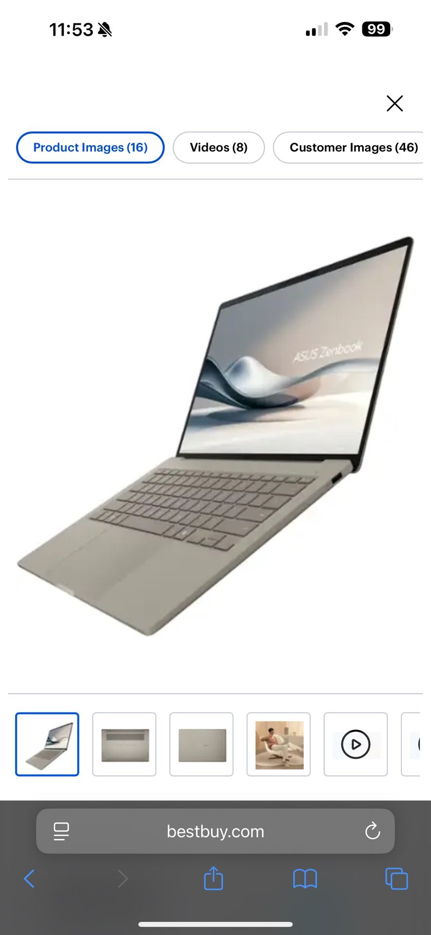 Asus Zenbook 14 OLED Touchscreen