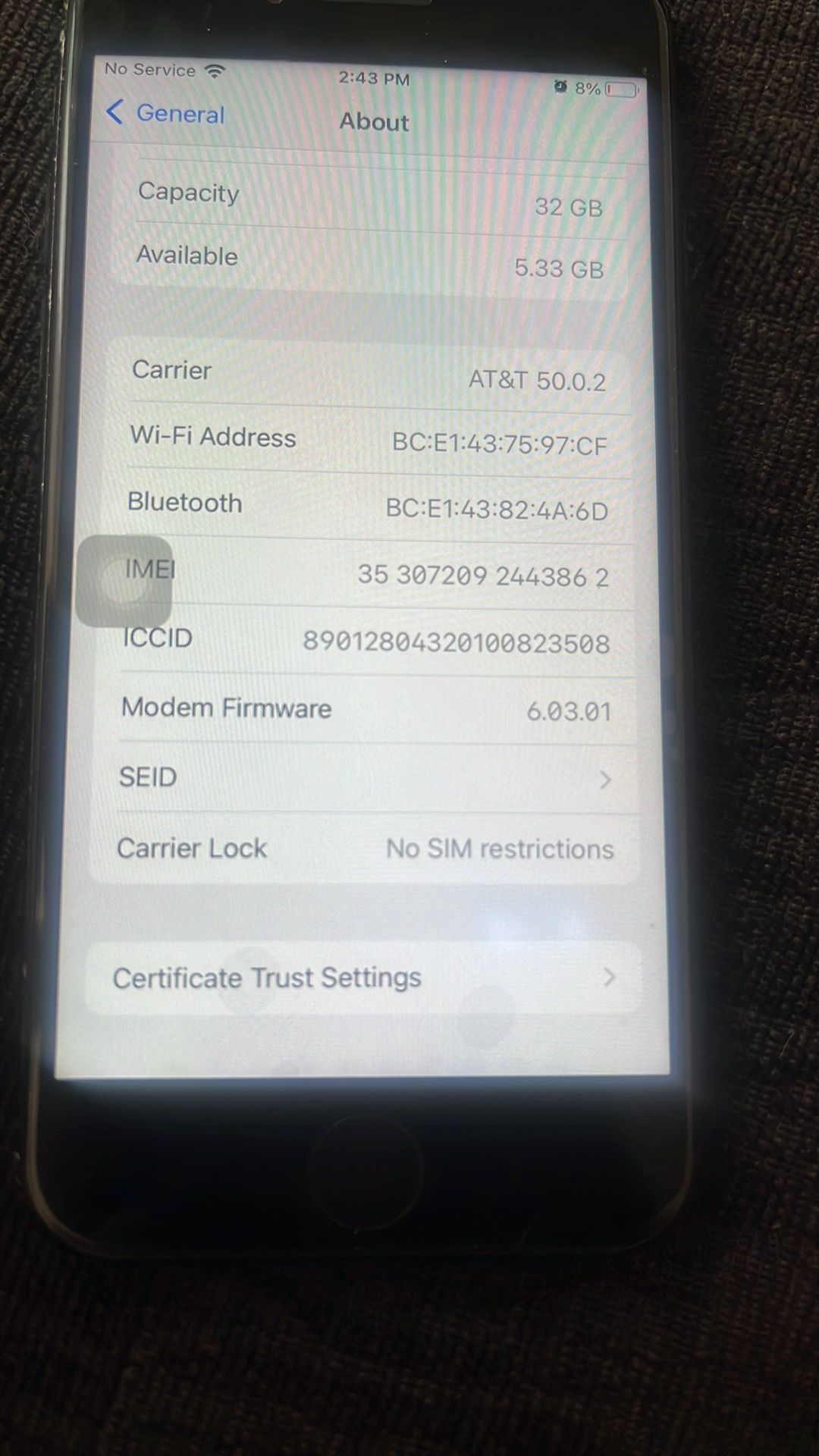 iPhone 7 Unlocked 100$ OBO