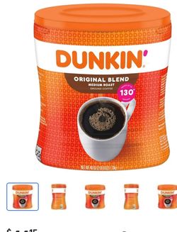 Dunkin original coffee 130