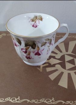 BONE CHINA - ENGLAND PORCELAIN/ CROWN TRENT  TEA- COFFEE CUP