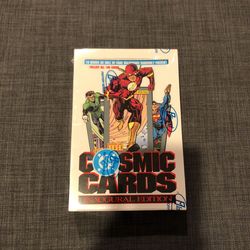 1991 Impel DC Cosmic Cards Factory Sealed Box - Superman