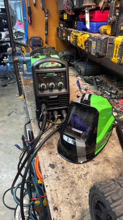 Titanium Unlimited 200 multiprocess welder like new
