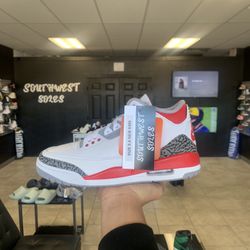 Jordan 3 Fire Red Size 9.5 Available In Store!