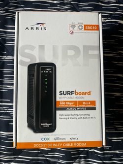 ARRIS SURFboard SBG10 Wi-Fi Cable Modem