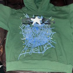 Green Spider Hoodie