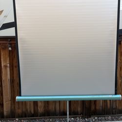 Vintage Da-Lite Silver Pacer Projector Screen 