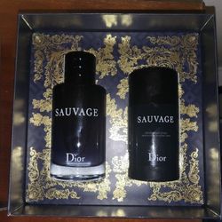 Christian Dior Sauvage Cologne Set