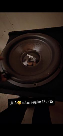 Skar sub 18inch  evl