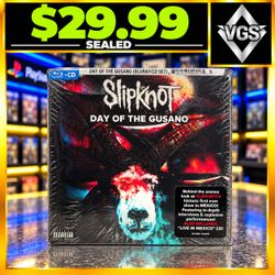 Slipknot Day Of The Gusano BLURAY + CD Live In Mexico Documentary 2017 Rare OOP
